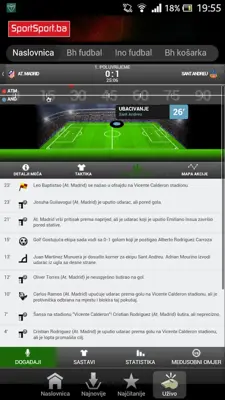 SportSport.ba android App screenshot 2